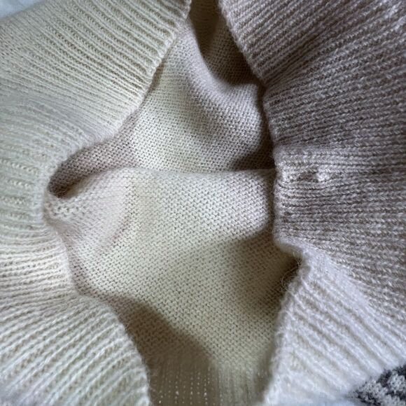 Hilwin Women’s Virgin Shetland Wool New Zealand Sweater Sz S Office To Outdoors - Picture 11 of 13